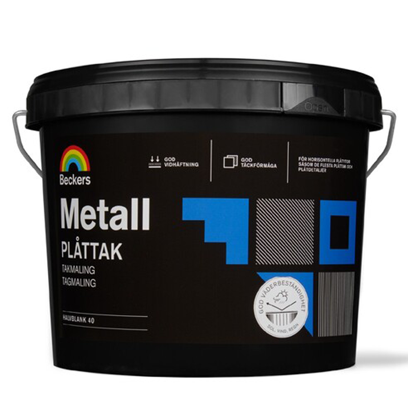 Beckers Metall Pladetagmaling